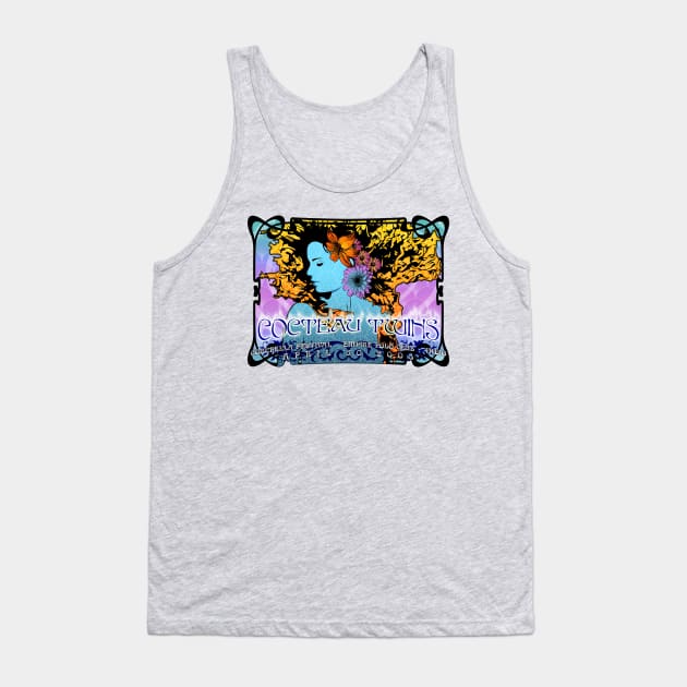 Cocteau Twins Reunion Concert Shirt Tank Top by kruk